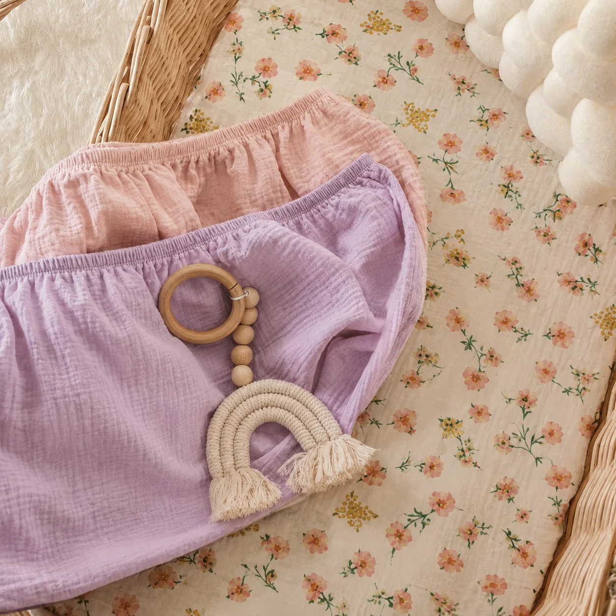 3PCS Baby Bassinet Bedding Set - Baby Nursery Sale ulasan dan harga