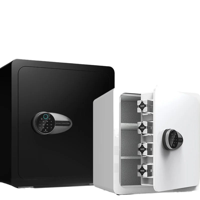 

Умный сейф Бытовой пароль по отпечаткам пальцев 45 см Сейф WIFI Все стальные типа