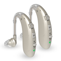 Rechargeable Digital Hearing Aid Adjustable Tone 2024 Best Sound Amplifier Portable Deaf Elderly BTE Hearing Aids