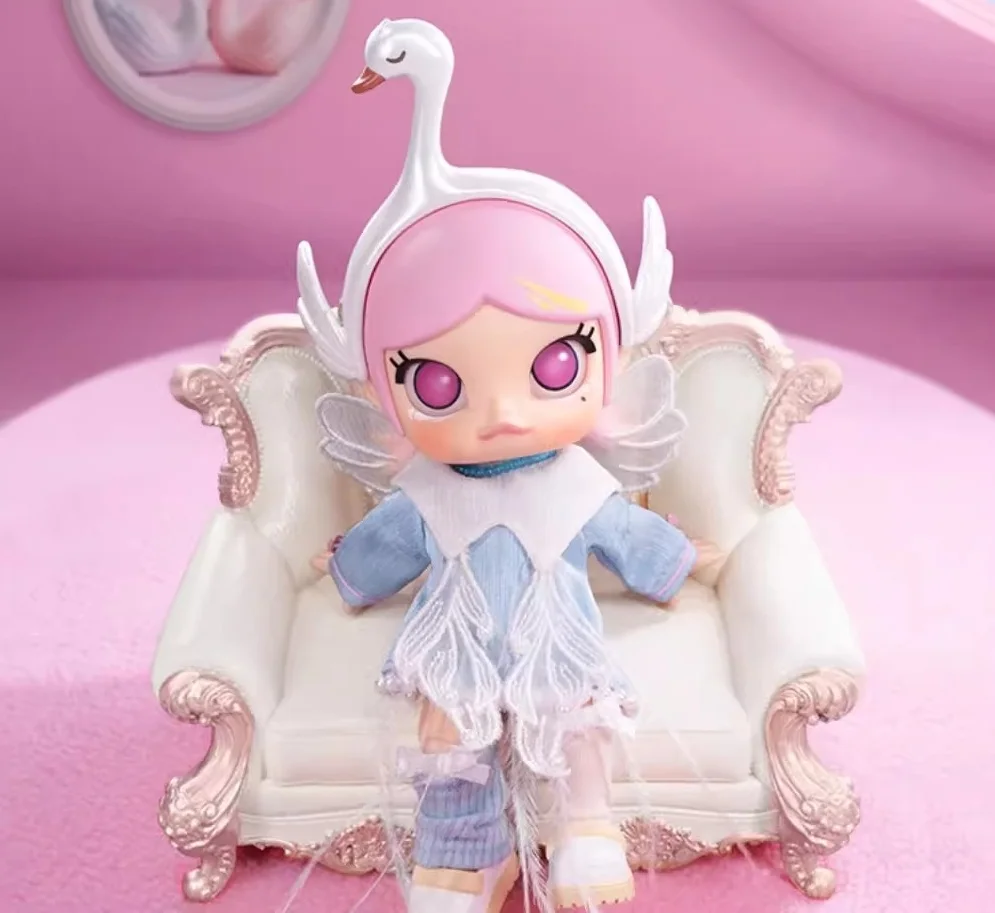 Authentic MOLLY Metamorphose Swan can move doll trend fashion toy decoration gift