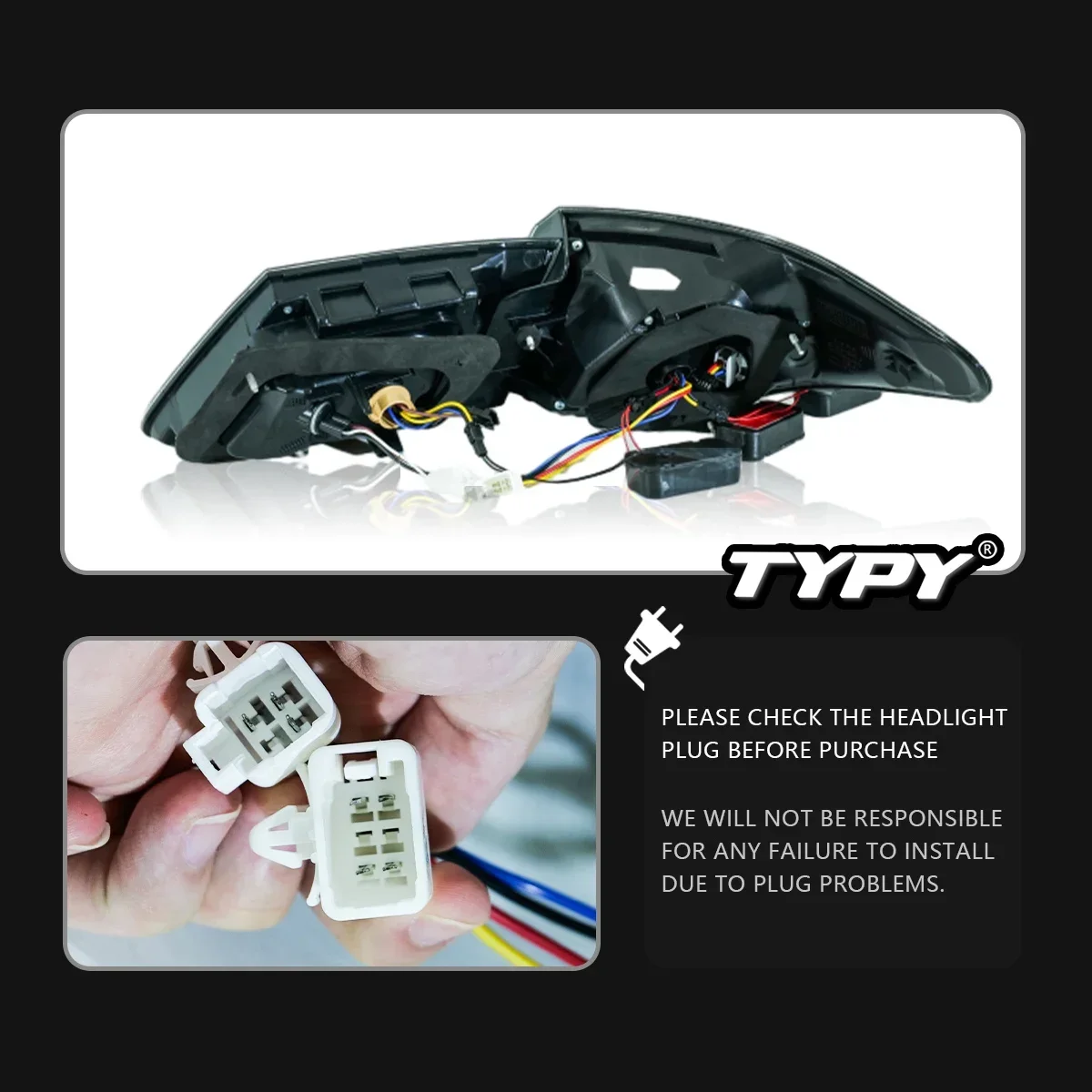 

TYPY автомобиль для Lexus ES светодиодный задний фонарь 2006-2012 обновление модифицированный для нового DRL динамический указатель поворота светодиодный задний фонарь автоаксессуары