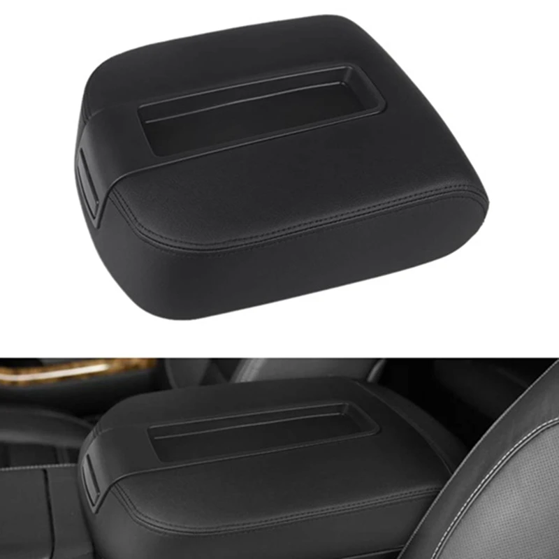 Black Armrest Box 15217111 for Chevy Avalanche Suburban Tahoe LT Silverado 1500 1500HD LT 2500 2500HD 3500 3500HD LT GMC