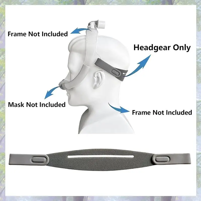

T82C Hot Sale-3 Packs Headgear For Airfit Closed Edges Replacement Headgear Strap For N30I/P30I CPAP Nasal Mask Replace Part