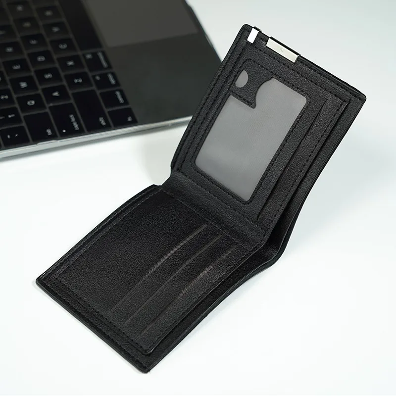 ESPAÑA BANDIERA DESIGN DA UOMO SLIM WALLET IN PELLE DELL'UNITÀ di elaborazione LUCE DURABILE ACCESSORIO DI MODA DA UOMO PER L'USO GIORNO