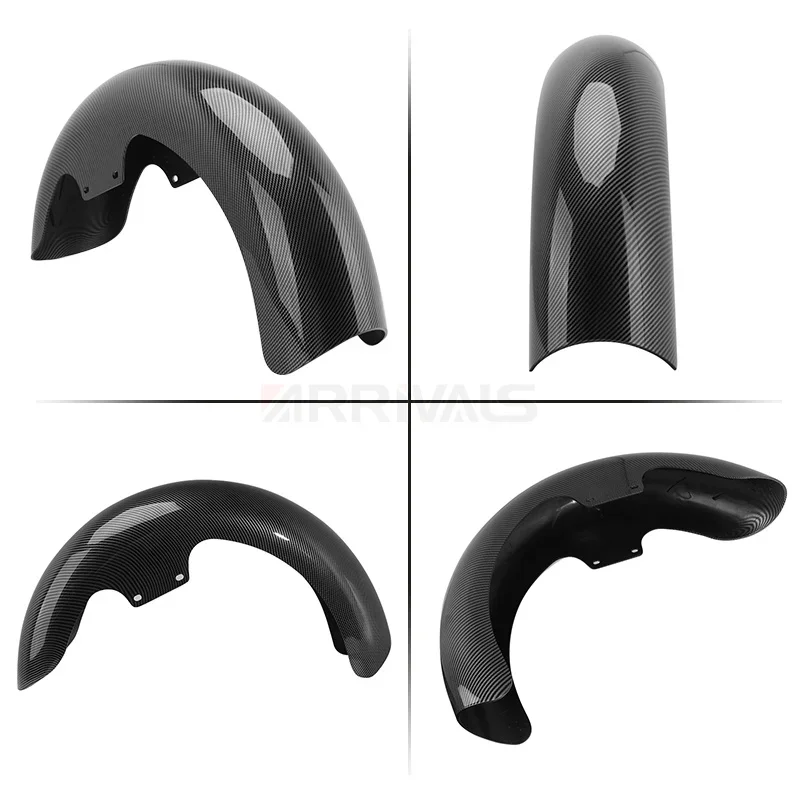 Motorcycle Front Fender Gloss Black Mudguard Cover For Harley Touring Road King Electra Glide Street Road King Glide Ultra