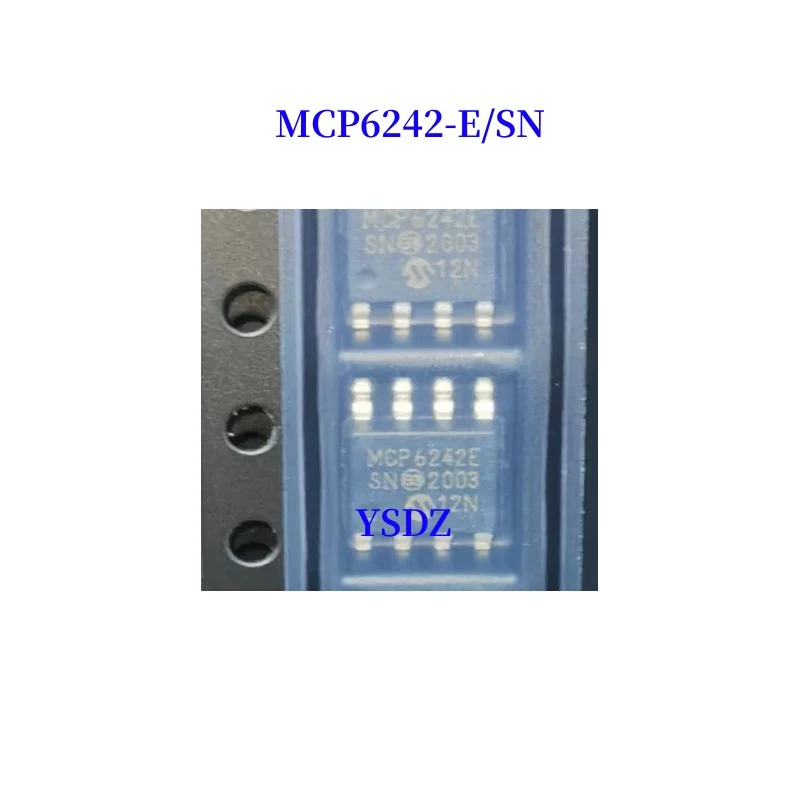 

5pcs/lot MCP6242-E/SN MCP6242-E SOP New Original Genuine Ic