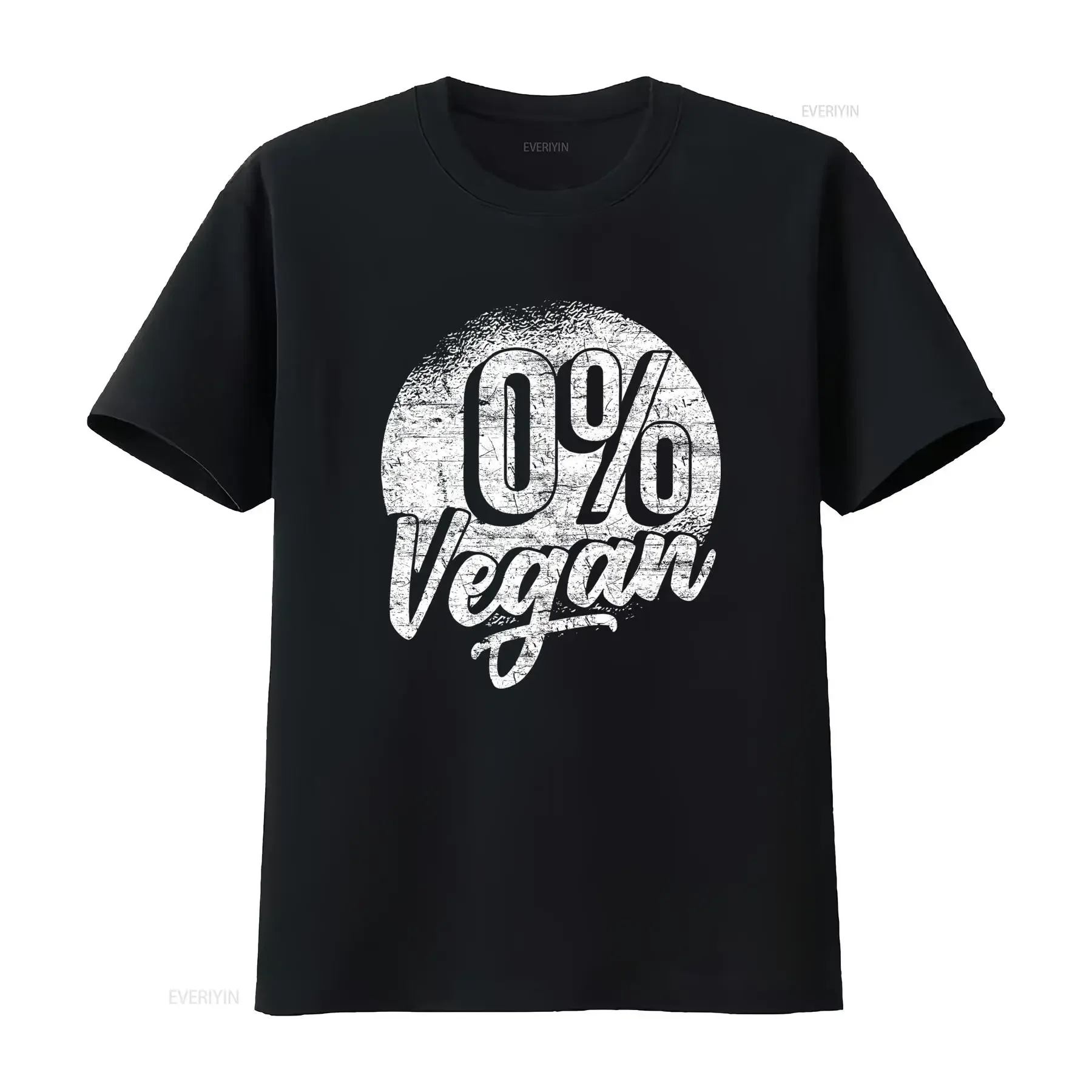 0 Vegan Lifestyle T Shirt Perfect for BBQ Lovers Pitmasters Grill Enthusiasts Meat Eaters vintage Washed Top For Everyday Wear