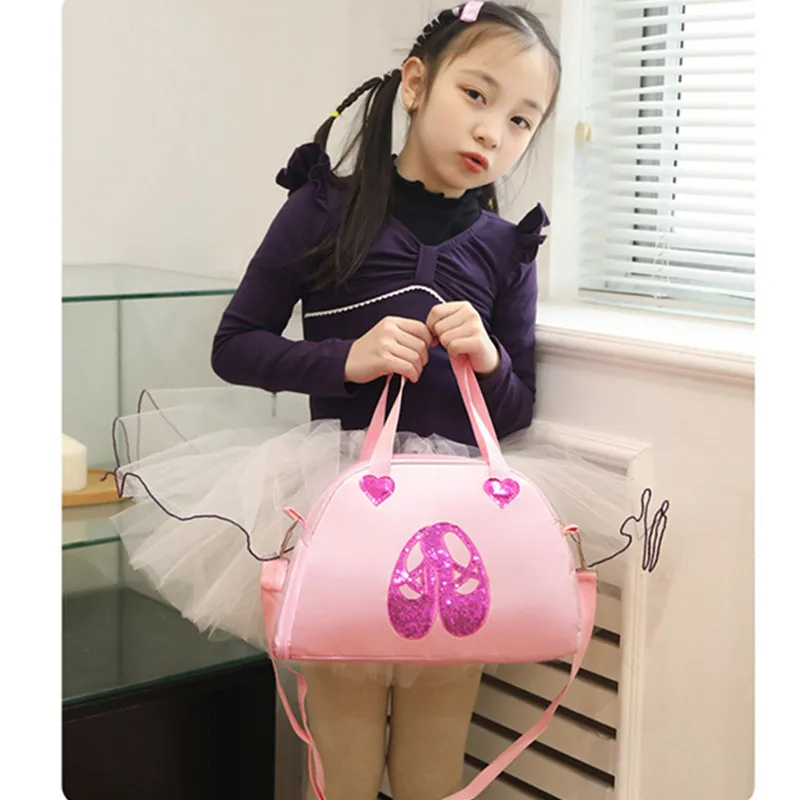 Sports Bag For Fitness Training Exercise Accessories Kids Dance Girl Children Handbags Travel Weekend School Shoulder Bolsas Gym