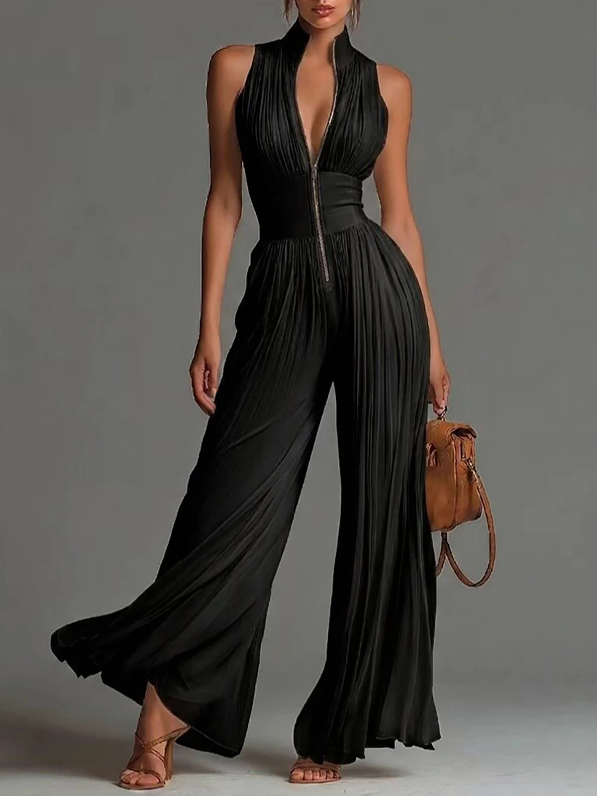 Thumbnail 3 - #56 Best Selling Womens Wide Leg Jumpsuits