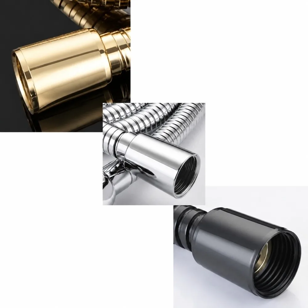 Bathroom Accessories Practical Water Pipe Connector Long Nut Hexagon Shower Hose Adapter Metal Round Joints Inlet & Outlet