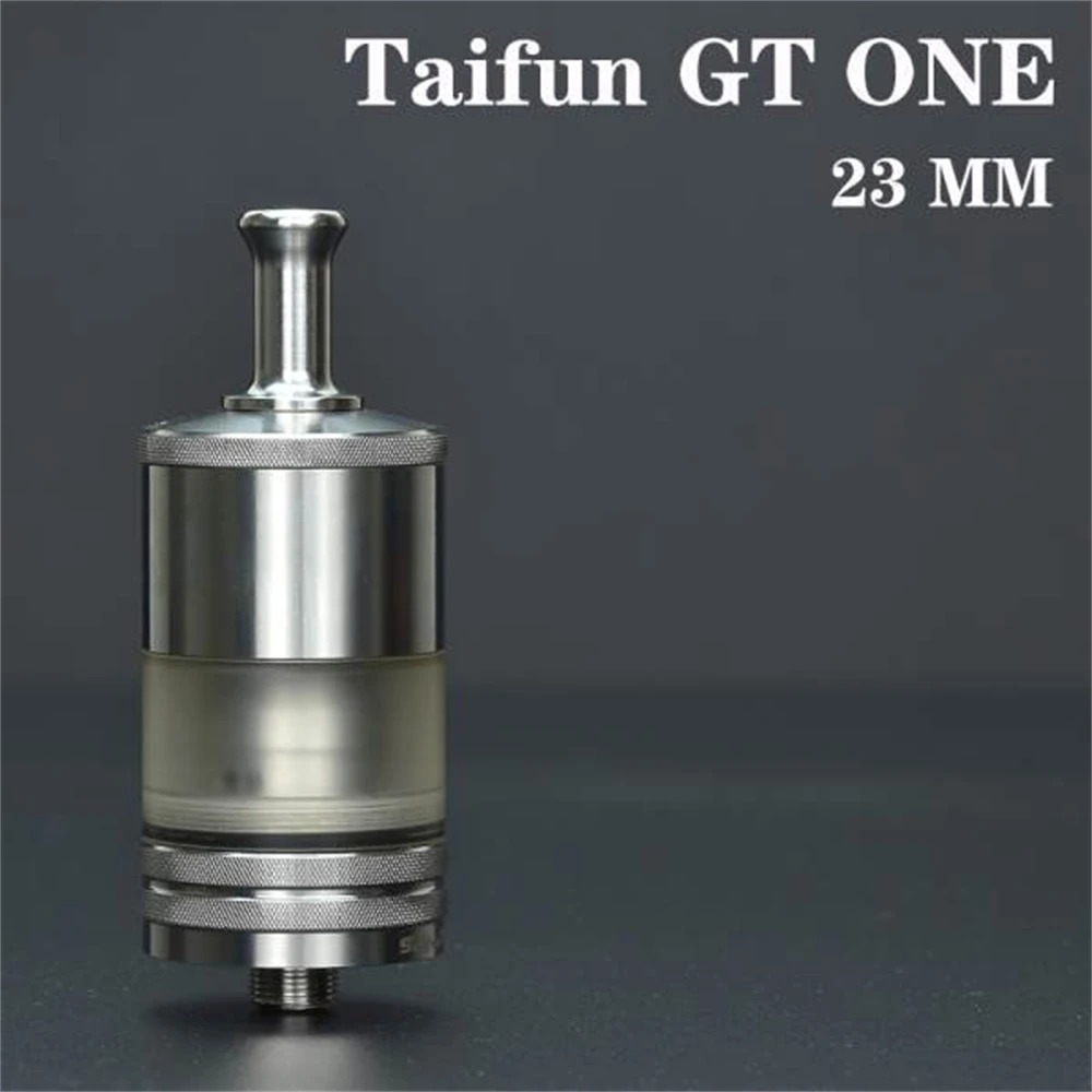Discounted Clearance YFTK Taifun GT ONE RTA 23mm SS 316 4.3ML Capacity 510 Thread for Box MOD Vape Electronic Cigarette Tank