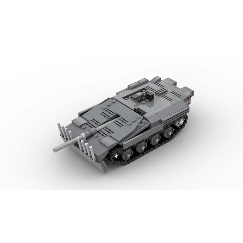 AIAIAIAITOY-Military Strv 103 Tank Building Blocks Set, Tijolos Brinquedos, Presentes para Meninos e Meninas