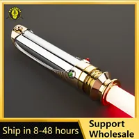 Lightsaber Neopixel Jedi Laser Sword Metal Hilt Heavy Dueling Sensitive Smooth Infinite Changing Hitting Sound LTG Light Saber