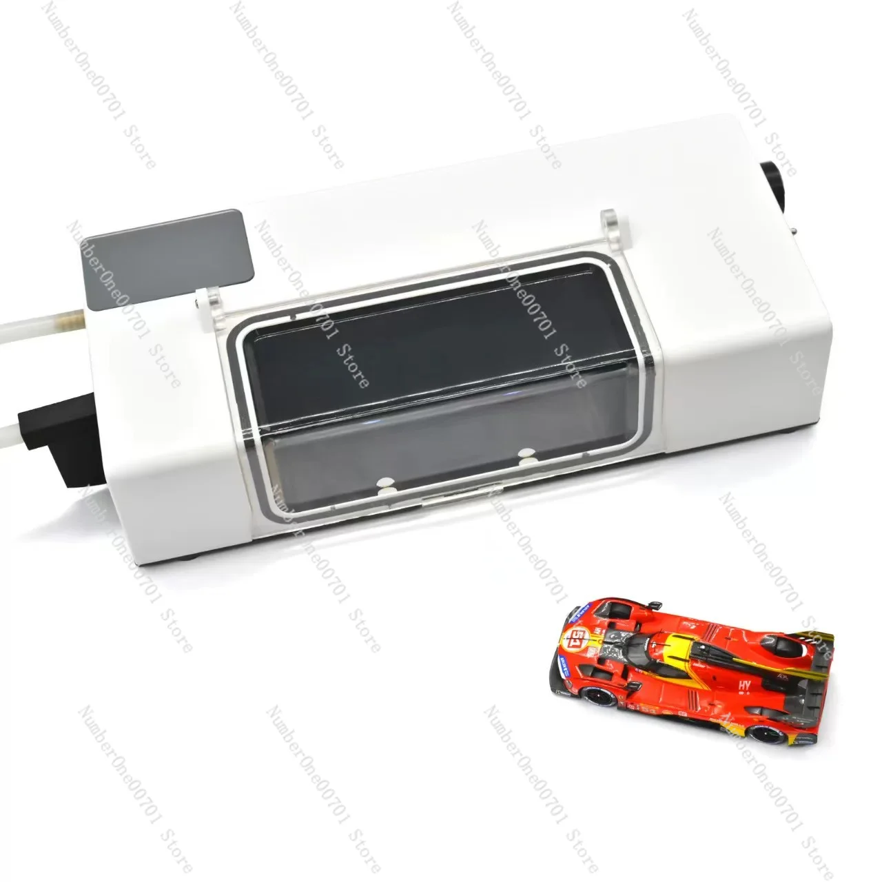 Desktop Wind Tunnel for 1:64  Cars, Aerodynamic Smoke Visualizer & Display Stand for Collectors
