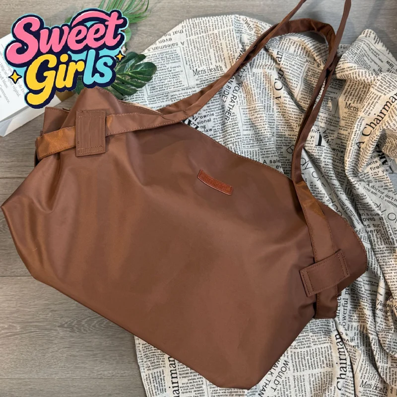 Large-capacity Travel Camping Storage Large-capacity Shoulder Crossbody Duffel Bag Women's Bag Fashion Cross-border