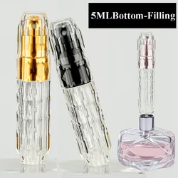 5ml Crystal Perfume Refill Bottle Portable Mini Refillable Spray Jar Scent Pump Empty Cosmetic Containers Atomizer for Travel