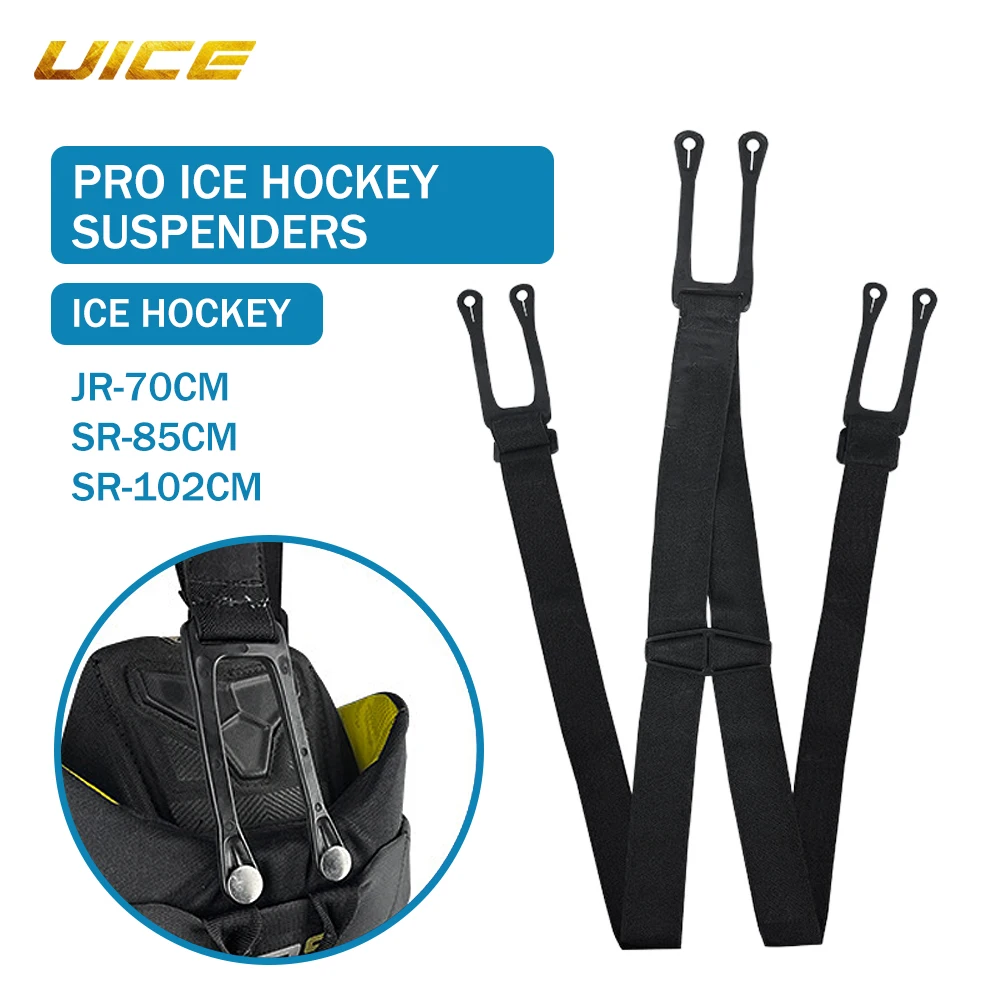 Eishockey-Hosenträger: Elastischer, verstellbarer Schutzgurt für Eishockey-Hosen – Robuste Schutzausrüstung – Detail 9