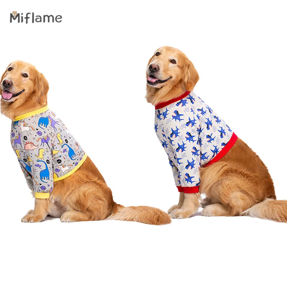 

Miflame Large Dog Clothes Thin Section Medium Large Dog Elbow Joint Suit Labrador Golden Retriever Shepherd Fat Dog Two-legged