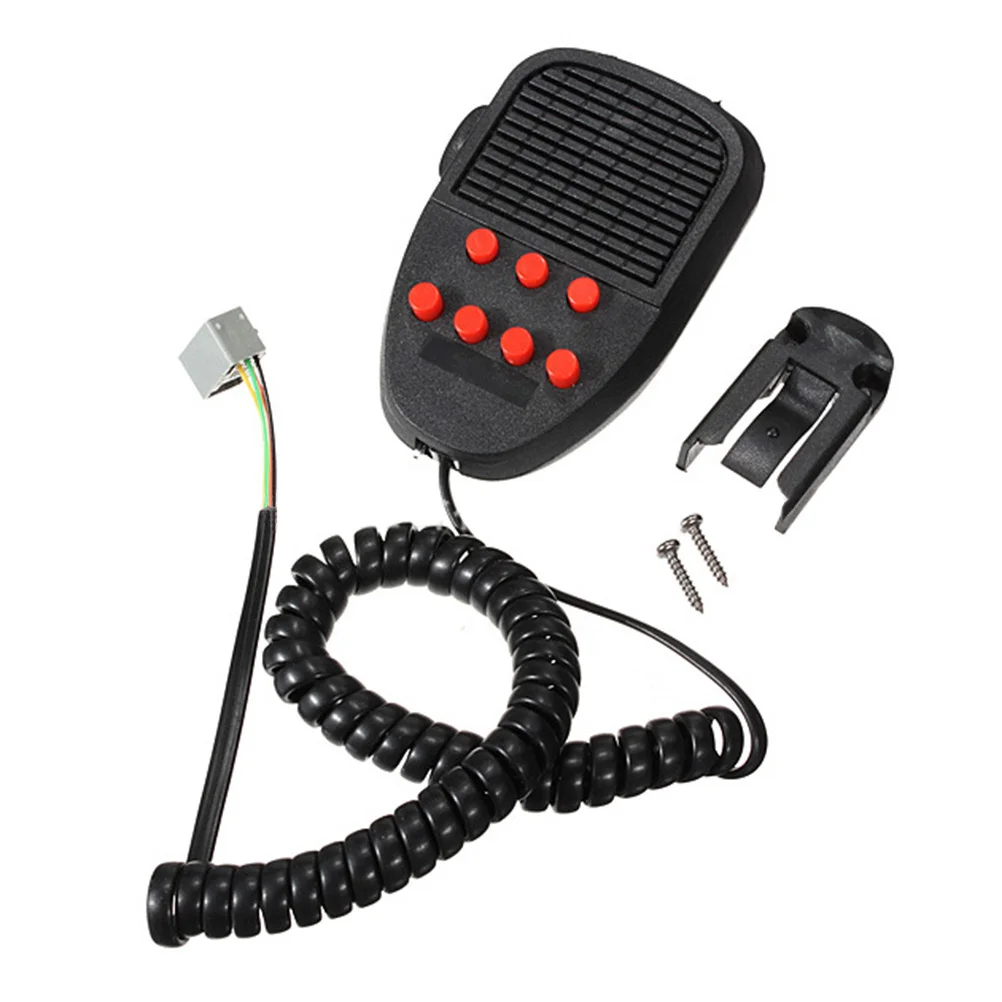 

12V 100W Car Horn 7 Sounds Tone Loud Alarm Motorcycle Emergency Security Vehicle Loudspeaker Siren Car Horn Motorcycle Siren