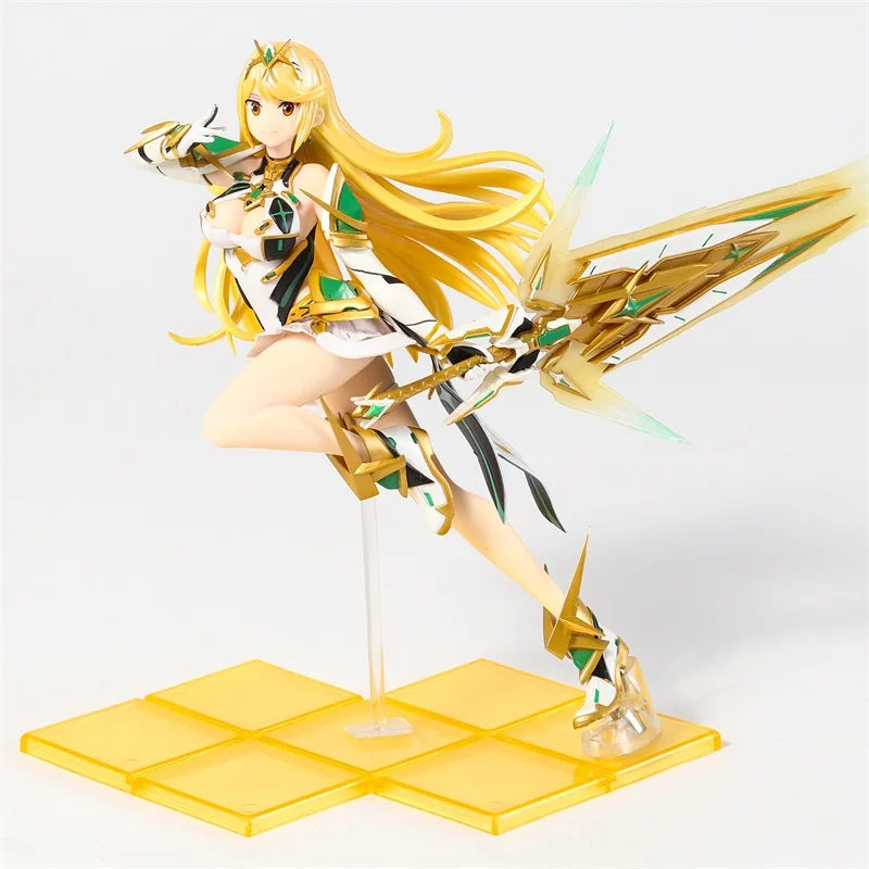 Xenoblade Chronicles 2 Hikari Mythra / Pyra Homura 1/7 Painted Figure Model Toy For Collectible Figurine