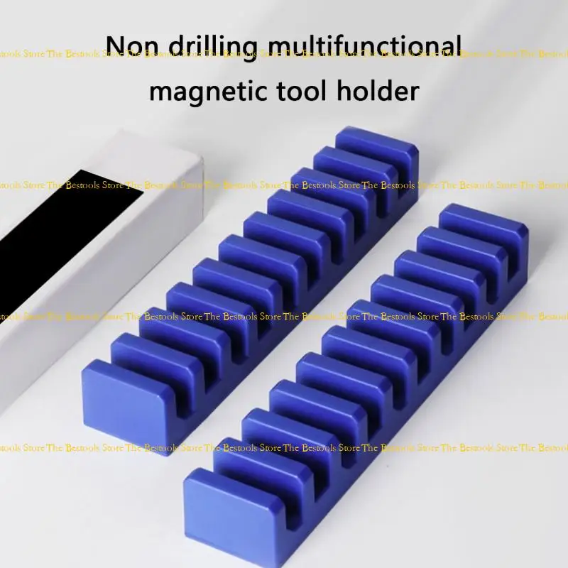 12PF Heavy Duty Storage Rack For Garage Tools Wrench Pliers Screwdriver Wall Mounted Sturdy ABS Design