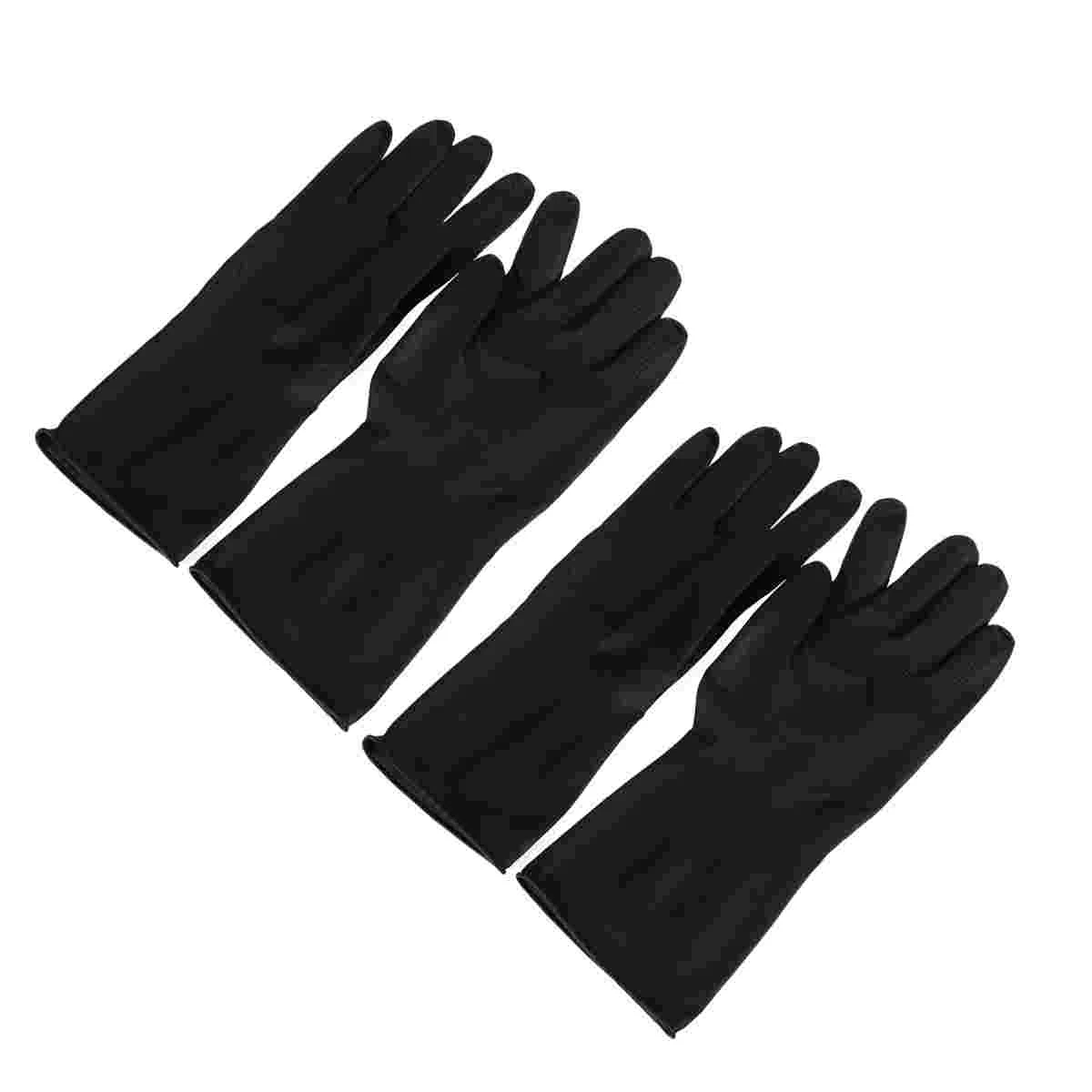 Dye Pairs Glove Size Reusable Washable Salon Styling Tools Hand Salon Gloves Protectors Hair Shampoo Gloves Hair Care