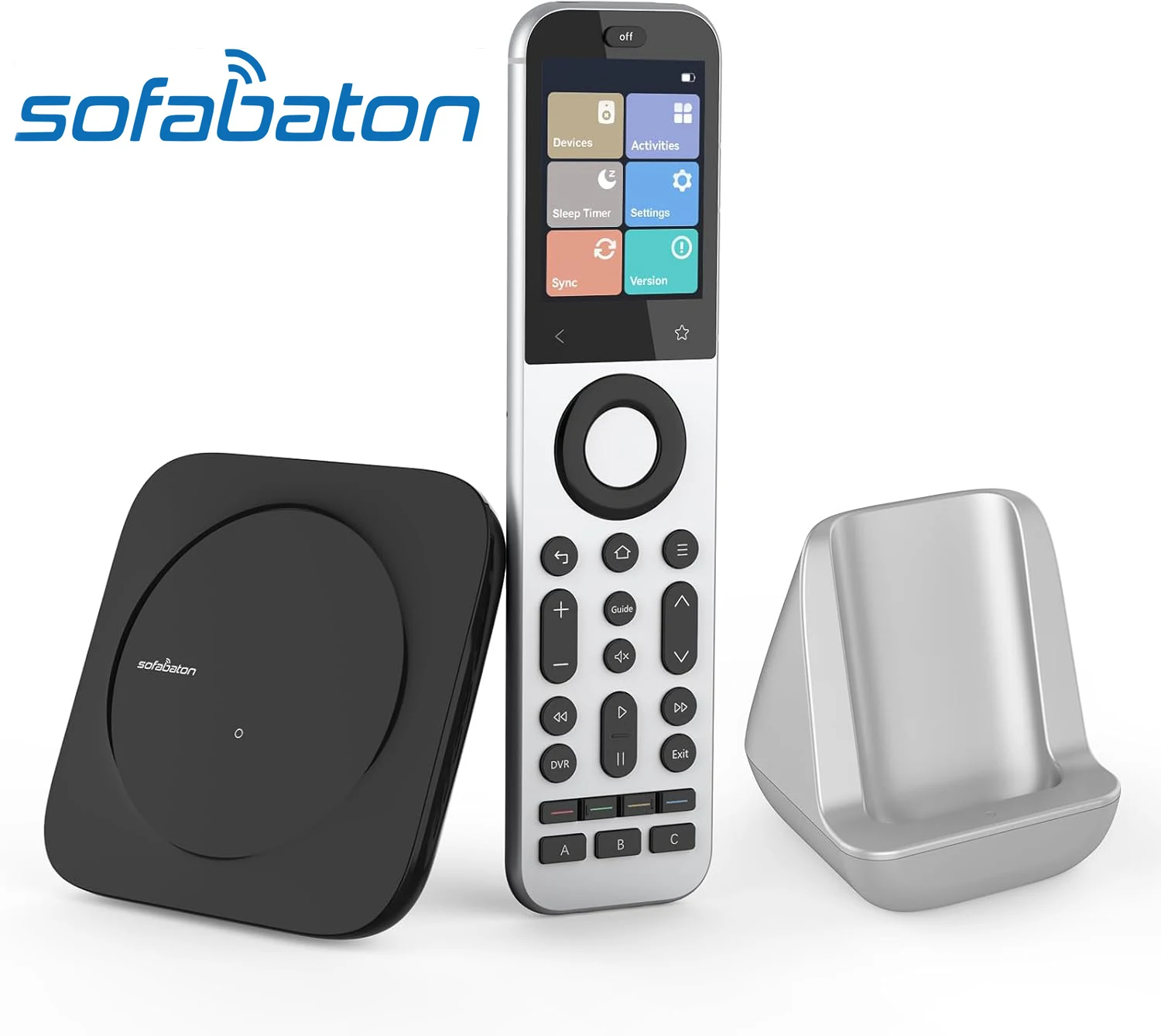 SofaBaton X2 Universal Remote with Touchscreen, All in One Universal Remote Control with Powerful Hub, One-Touch Activities,