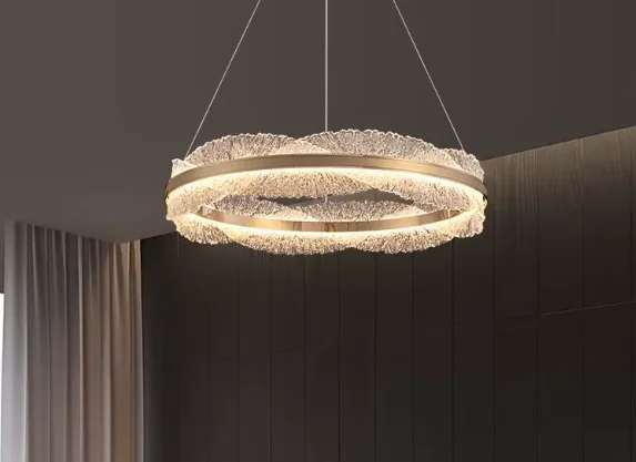 Luxury-luxurious LED circular ceiling lamp for the living room, designer creative bedroom and dining room lighting fixtures