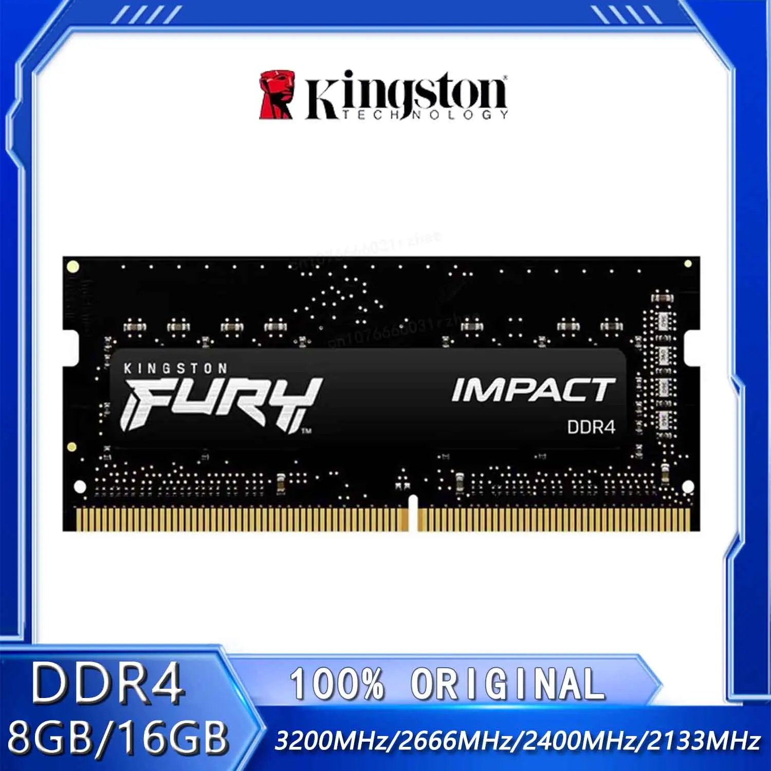 キングストン FURY Impact DDR4 RAM 16 ギガバイト 8 ギガバイト