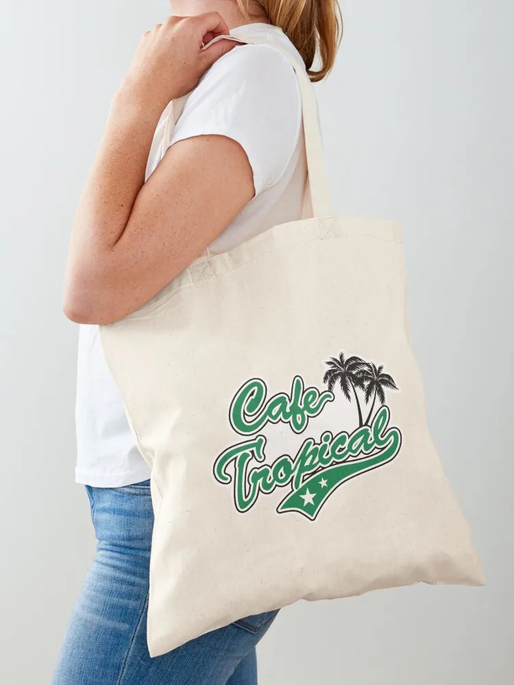 

Cafe Tropical MVP Tote Bag Custom bag Beach bag Canvas Women's shopping