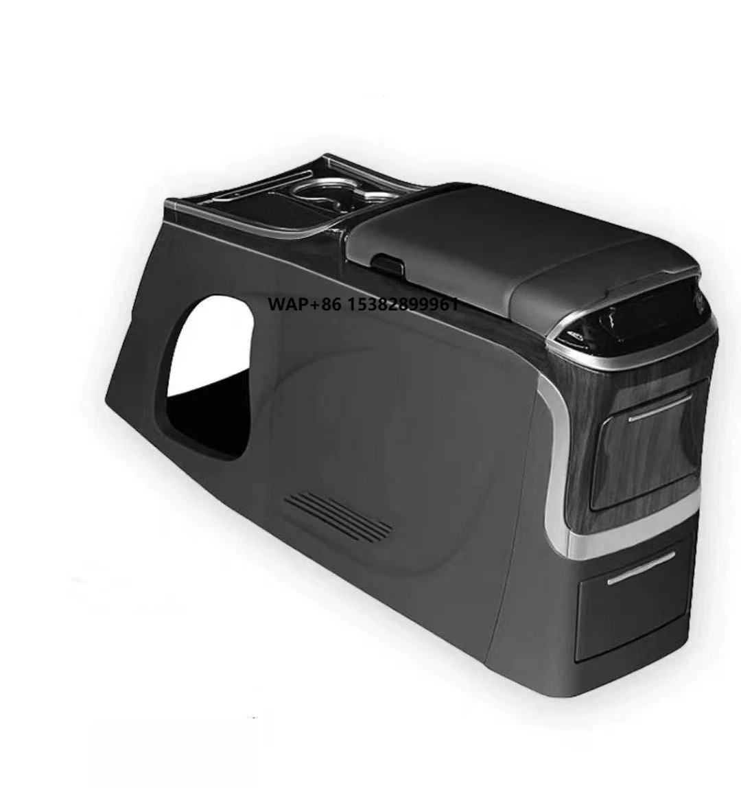 

High Quality ABS Car Armrest Console Box Interior Decoration Accessories Kit for Previa