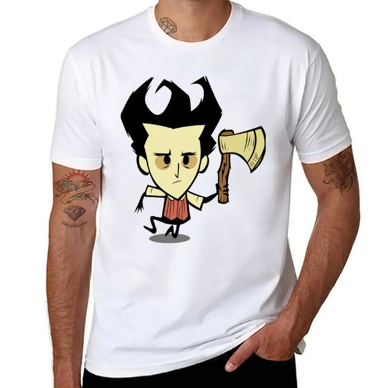 

Wilson (Don_t Starve) T-Shirt summer shirt Louboutins fitted t shirts for men