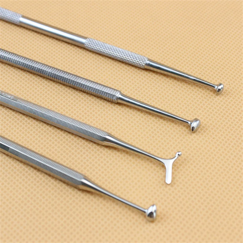 1 Pcs Dental Composite Filling Instrument spatula Amalgam Stainless Steel Double Ends Dentist Tools Instrument