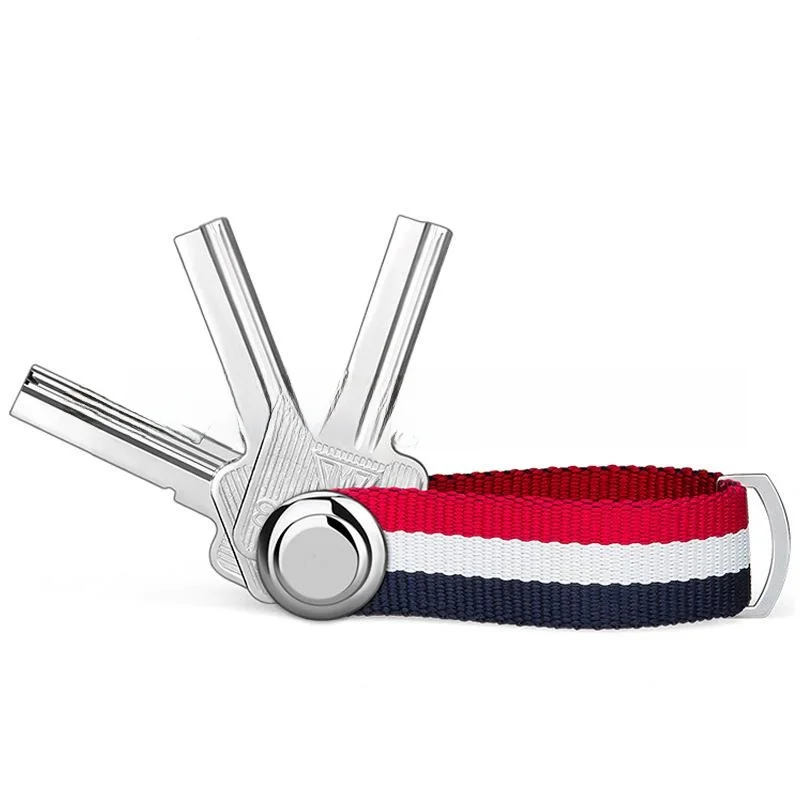 Fashionable Unisex Multi-Functional Keychain Key Storage Holder Creative Gift Key Ring Extension Pack Stylish Accessory