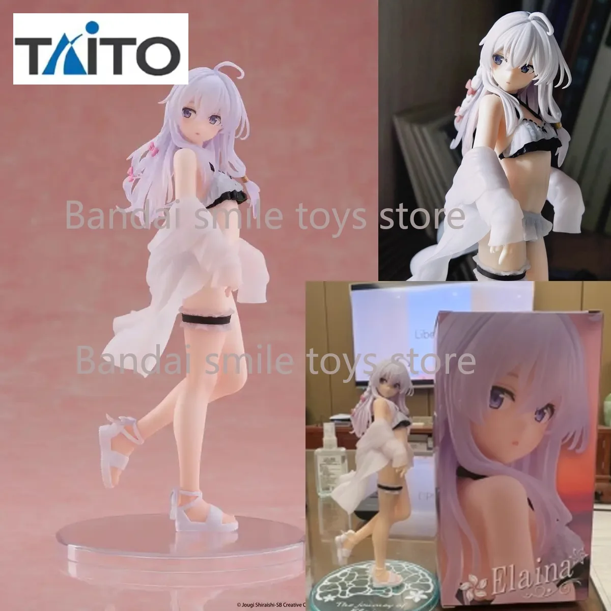 

TAITO Original Coreful Elaina Swimsuit Anime Action Figures Toys for Kids Gifts Collectible Model Ornaments