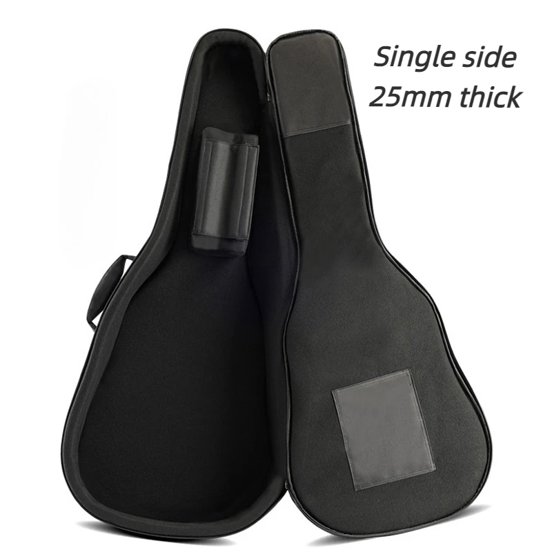 39-41 Inch Guitar Backpack Thickened Waterproof Guitar Box Double Shoulder Storage Bag Portable Carrying Musical Instrument Case - view 6