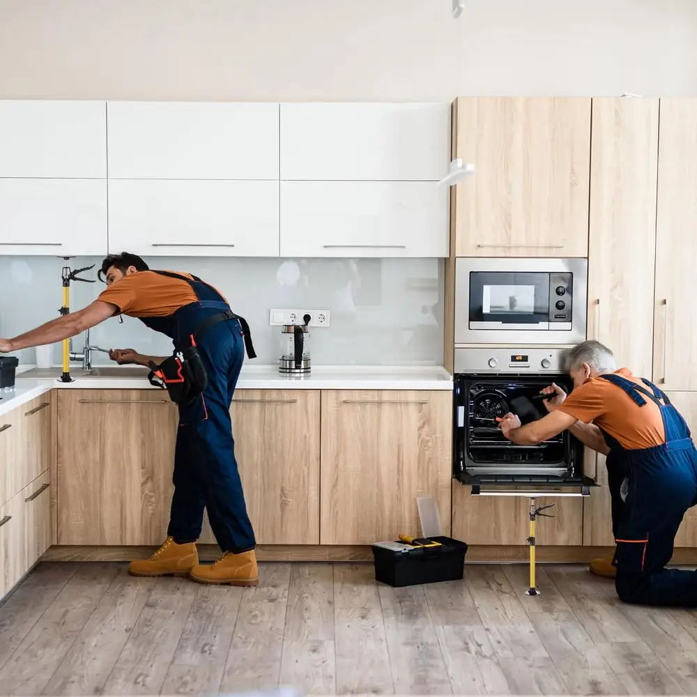 Telescopic Cabinet Jack Support Pole with Rotating Base 220lb Capacity Iron Construction