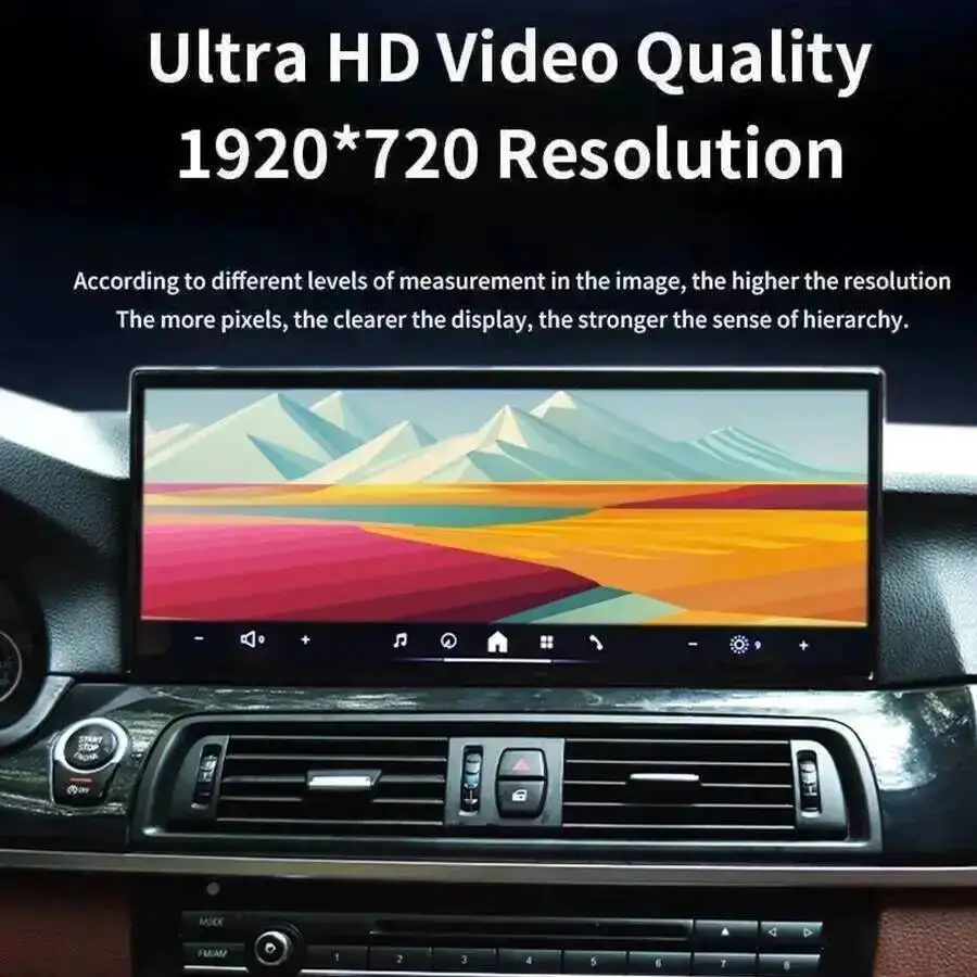 

15.8Inch Dual System Stereo Car Radio CarPlay GPS Qled Screen For BMW 3 5 7 Series X1 X3 X5 Z4 Android 15 Video Player Auto Navi