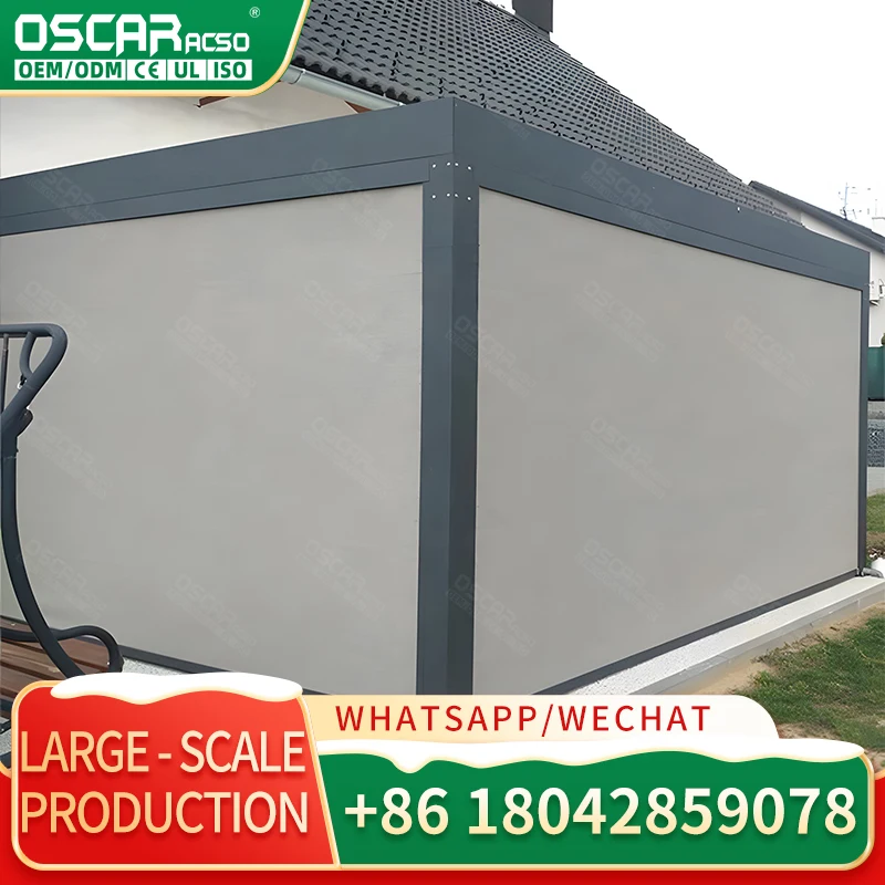 

Multifunctional Aluminum Alloy Pergola for Garden Patio Deck Customized by Factory in China