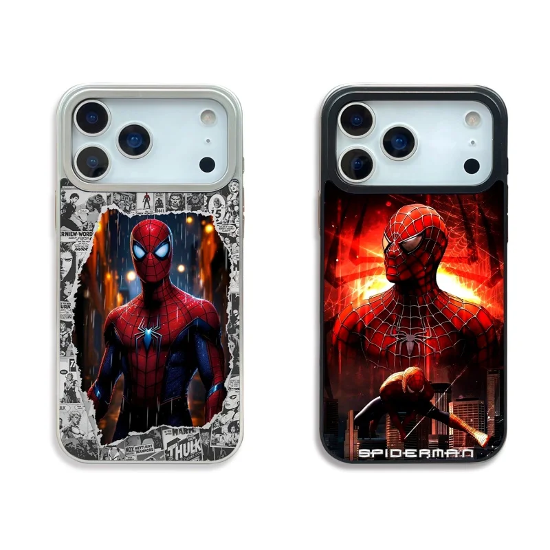 

Cute cartoon Anime Spider-Man SpiderMan Marvel Phone Case for iPhone 13 14 15 16 17 Pro Max Plus Air 17 Pro shockproof Cover