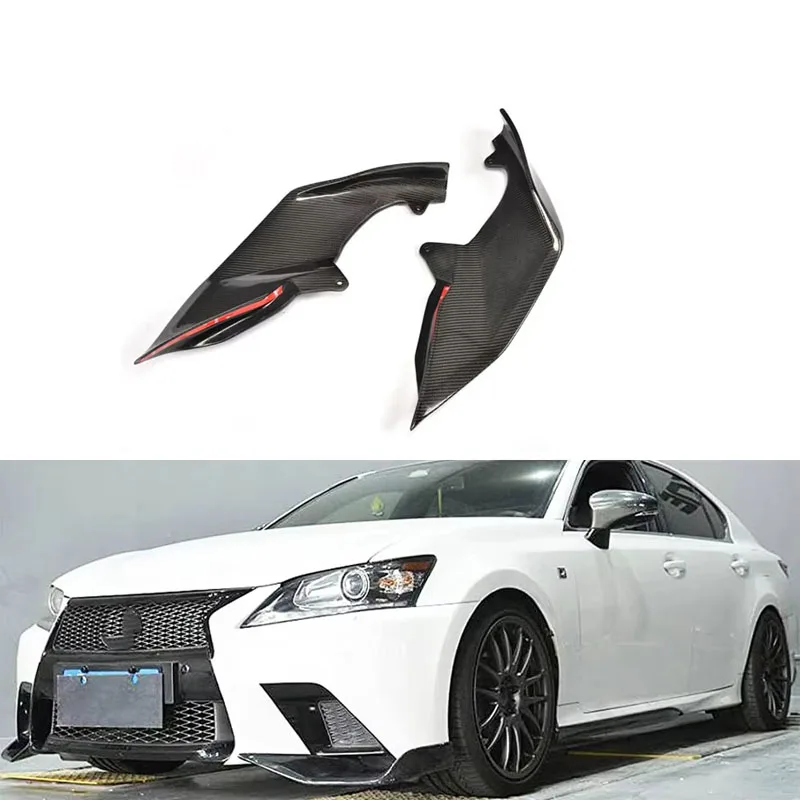 

JCSportline Carbon Fiber GS350 Front Splitter Flaps for Lexus GS F Sport GS350 GS450h 2012 - 2015