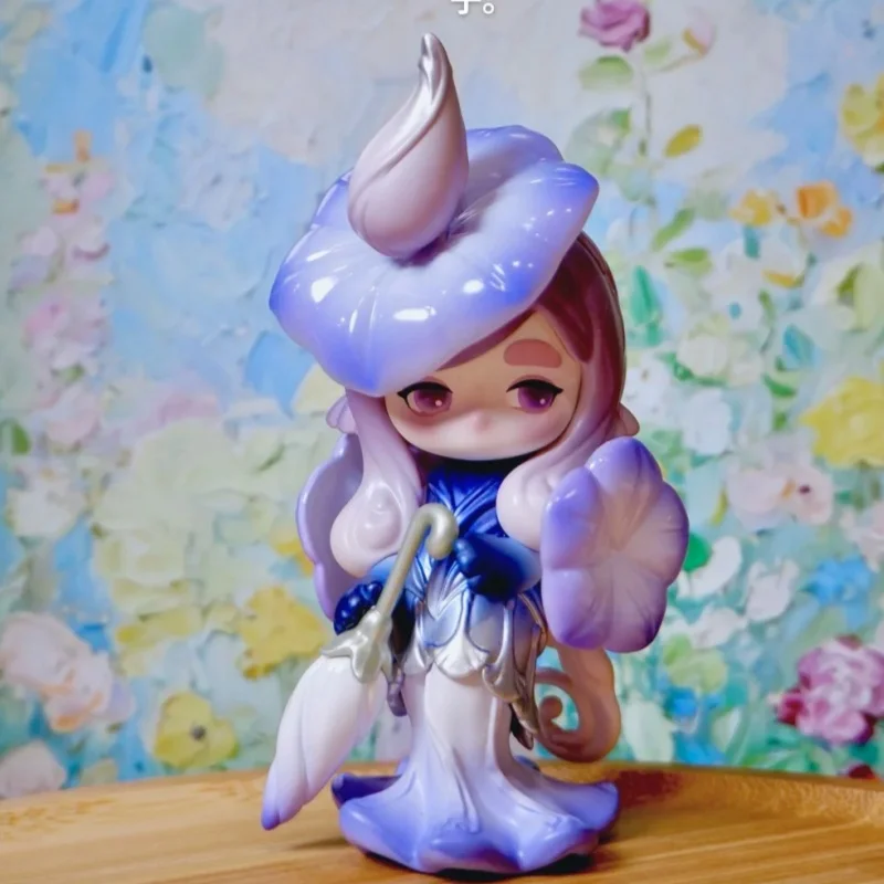 POPMART Chaka Blind Box Luminous Reverie Series Flower-Shaped Figure  Ornament Exquisite Figurines Handmade Toy Desktop Gift