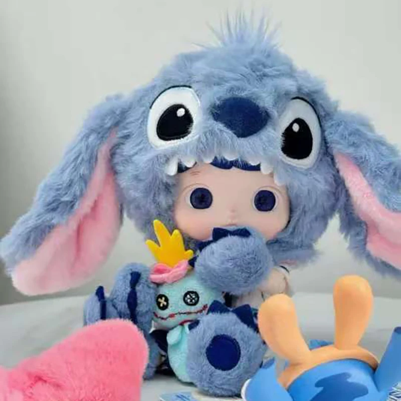 

HACIPUPU STITCH 1/8 Action Figure 100% Original Anime Action Figure Guess Bag Ornament Figurines Home Decor Desktop Dolls Model