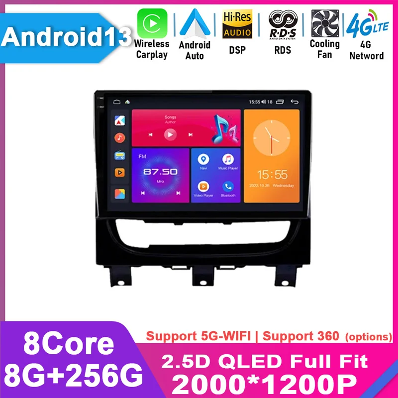 

For Ram 700 Aventure 2015 Android 13 Auto Car Radio Multimedia Video Player GPS Navigation Stereo 2DIN 2 din WIFI Carplay