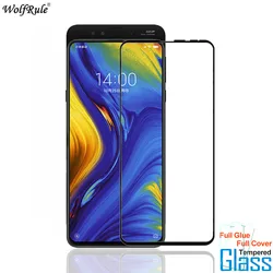 2Pcs For Glass Xiaomi Mi Mix 3 Screen Protector Full Glue Cover Tempered Glass For Xiaomi Mi Mix 3 Glass Protective Phone Film