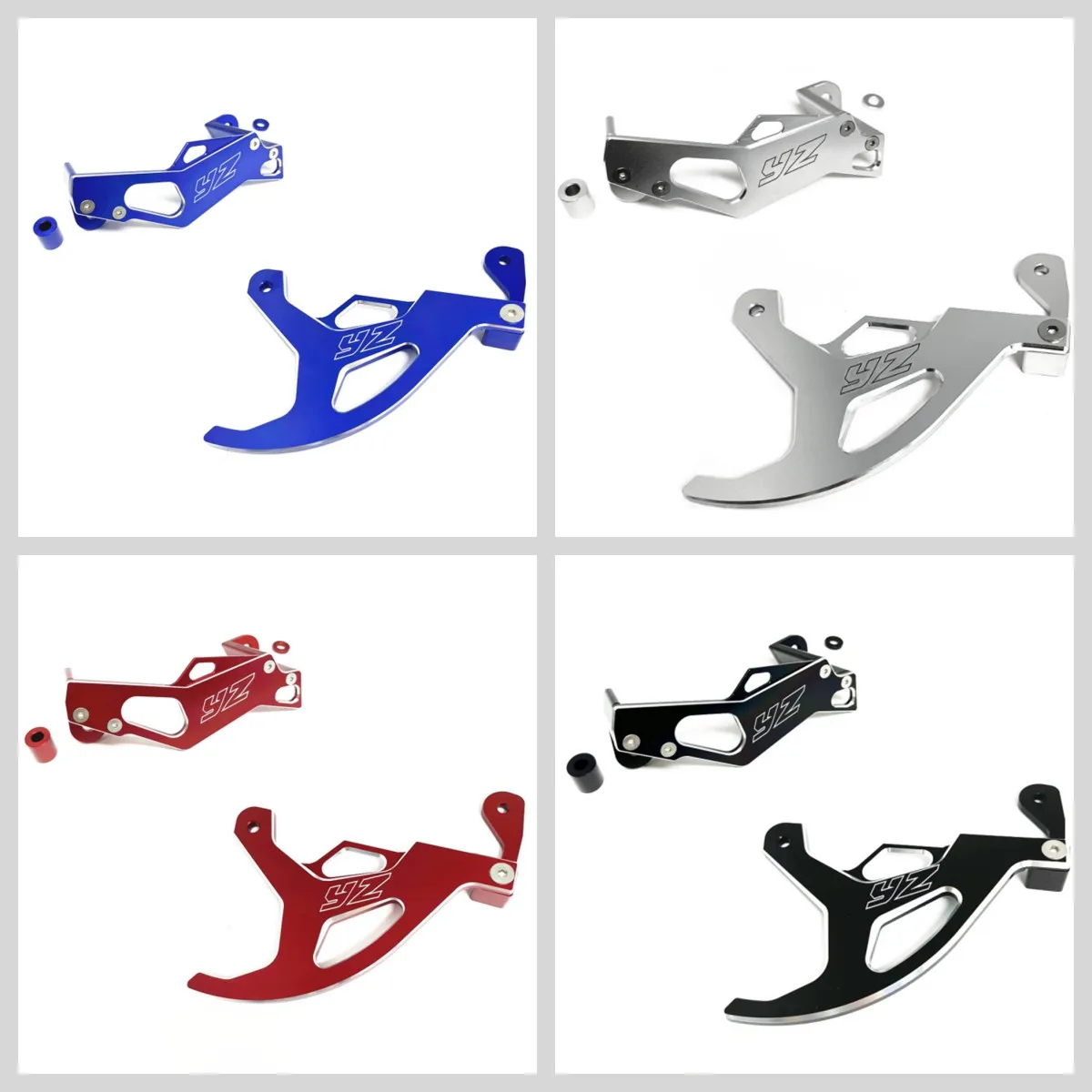 Motorcycle YZ LOGO CNC Rear Brake Caliper Guard Cover Protector For YAMAHA YZ250 YZ250X YZ250F YZ250FX YZ 250 250X 250F 250FX