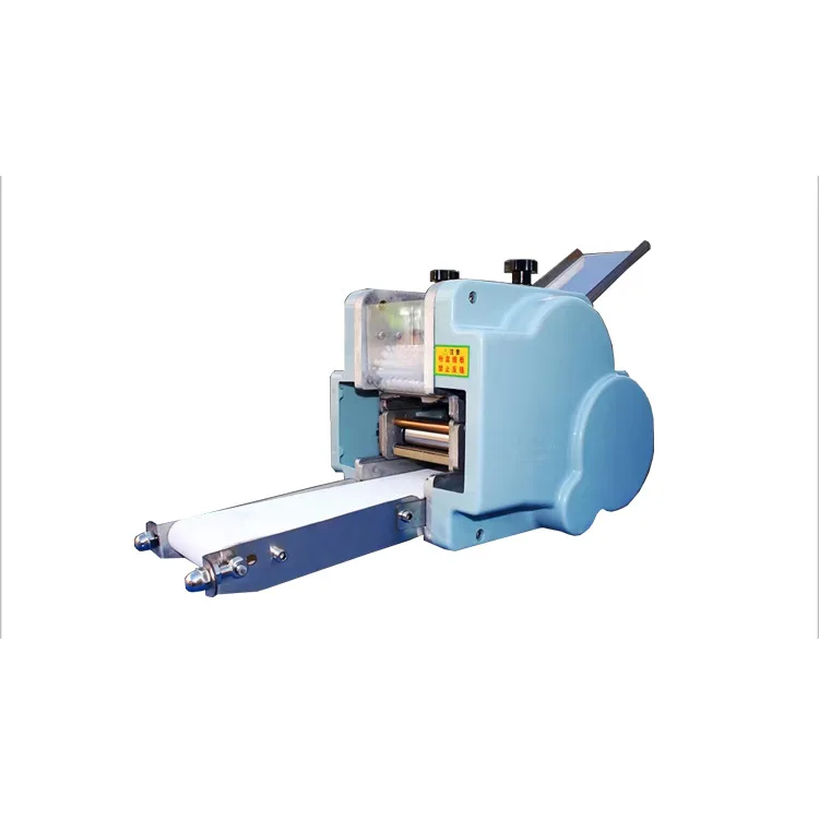 Automatic dumpling skin machine Commercial dumpling leather press Small bun skin Wonton skin noodle machine
