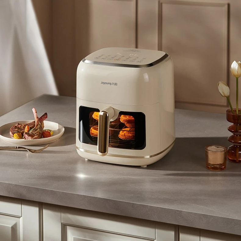 Air fryer household new visual no-turn-over electric frying large-capacity multi-function electric oven cooking machine V9