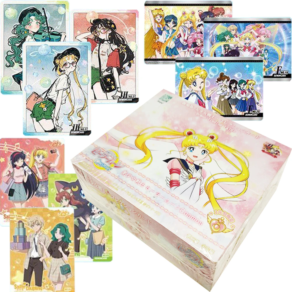 

Anime Sailor Moon Magical Girl Collection Cards Eternal Angel Series Character Shining Gorgeous Cards Fans Toys Hobbies Gifts