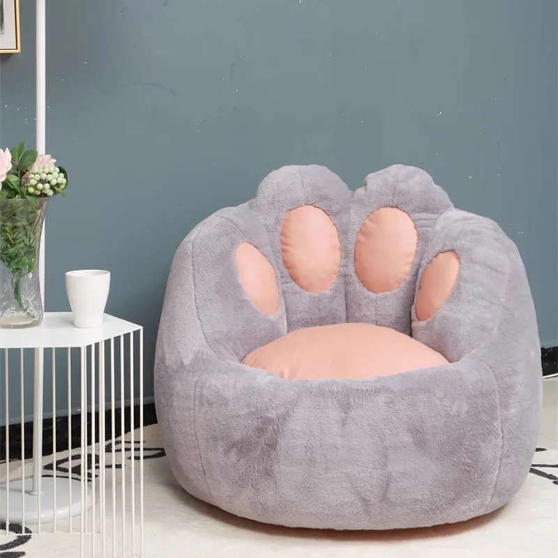 Dziewczęca mała Beanbag Sofa pojedyncze siedzenie indywidualna narożna Beanbag kanapa pufowa balkon Muebles Para Salas Modernos dom umeblowanie